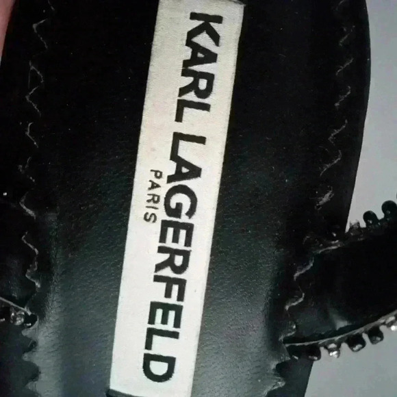 Karl Lagerfeld Rowena slingback heels - Picture 7 of 7